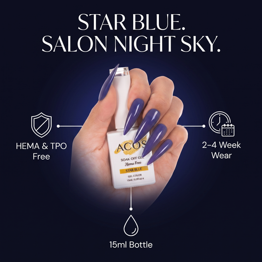 ACOS Star Blue gel colour benefits