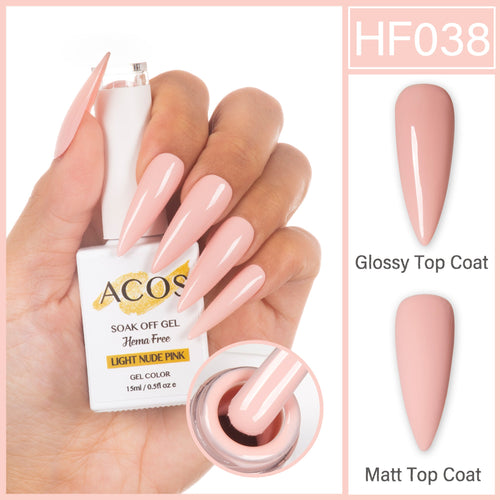 ACOS Hema Free Gel Colour LIGHT NUDE PINK (038)