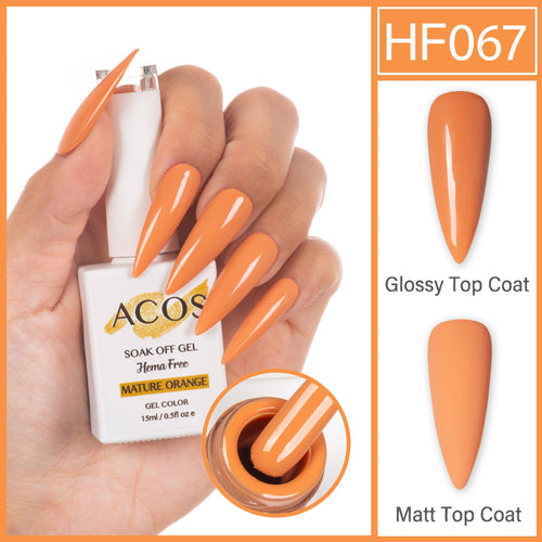 ACOS Hema Free Gel Colour MATURE ORANGE (067)