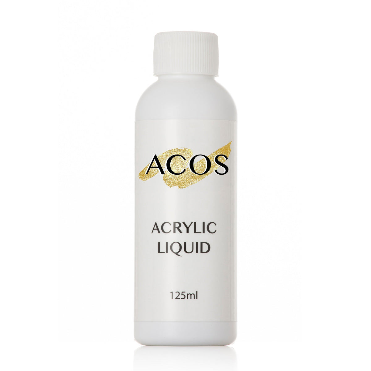 ACOS Acrylic Liquid 125ml monomer bottle on a white background