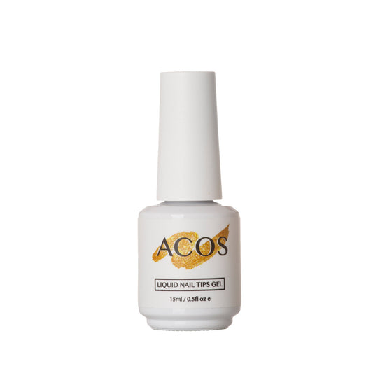 ACOS Liquid Nail Tips Gel 15ml bottle on a white background