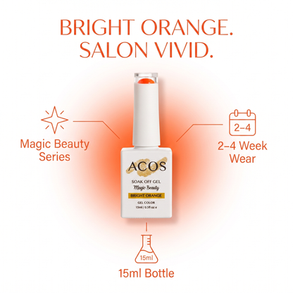 ACOS Magic Beauty Bright Orange gel benefits