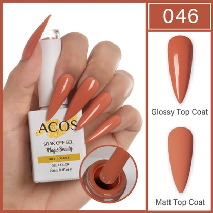 ACOS Magic Beauty Citrus 046 gel polish bottle, 15ml
