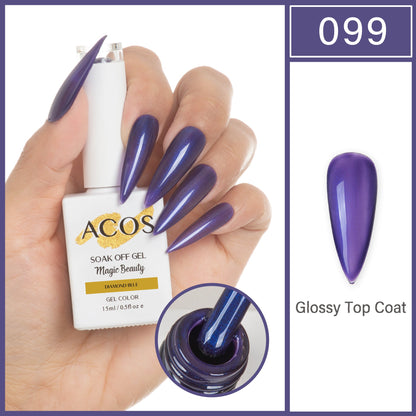 ACOS Magic Beauty Gel Polish DIAMOND BLUE (099)