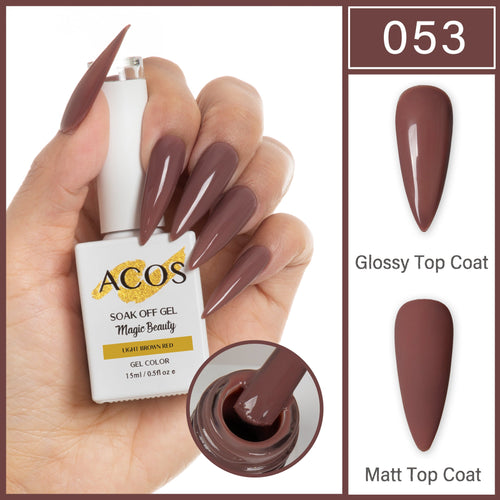 ACOS Magic Beauty Gel Colour Light Brown Red (053)