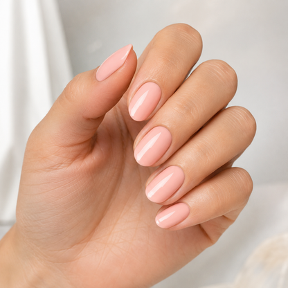 Light Pink 005 gel polish sample with ACOS 15ml bottle