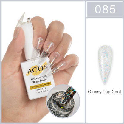 ACOS Magic Beauty Gel Polish Colour SLIM GLITTER (085)