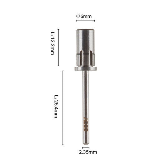 ACOS Bit004 6.6mm sanding-band mandrel with 3/32-inch shank