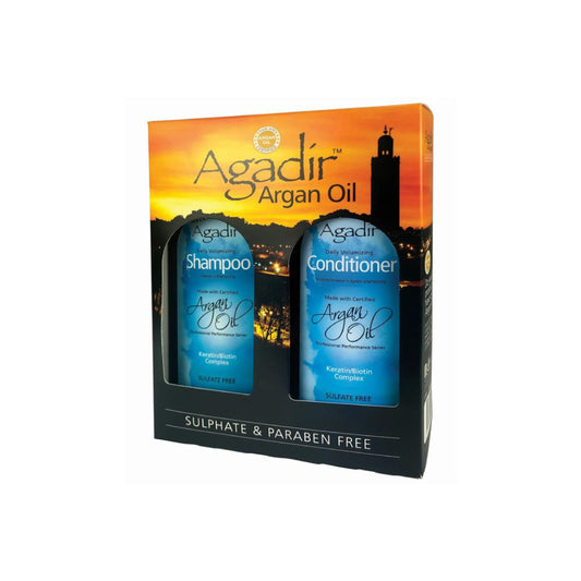 Agadir Argan Oil Daily Volumizing Shampoo And Conditioner Duo Pack - 366ml - MV hair and beauty