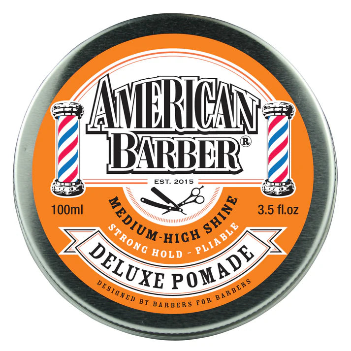 American Barber Deluxe Pomade 100ml - MV hair and beauty