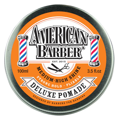 American Barber Deluxe Pomade 100ml - MV hair and beauty