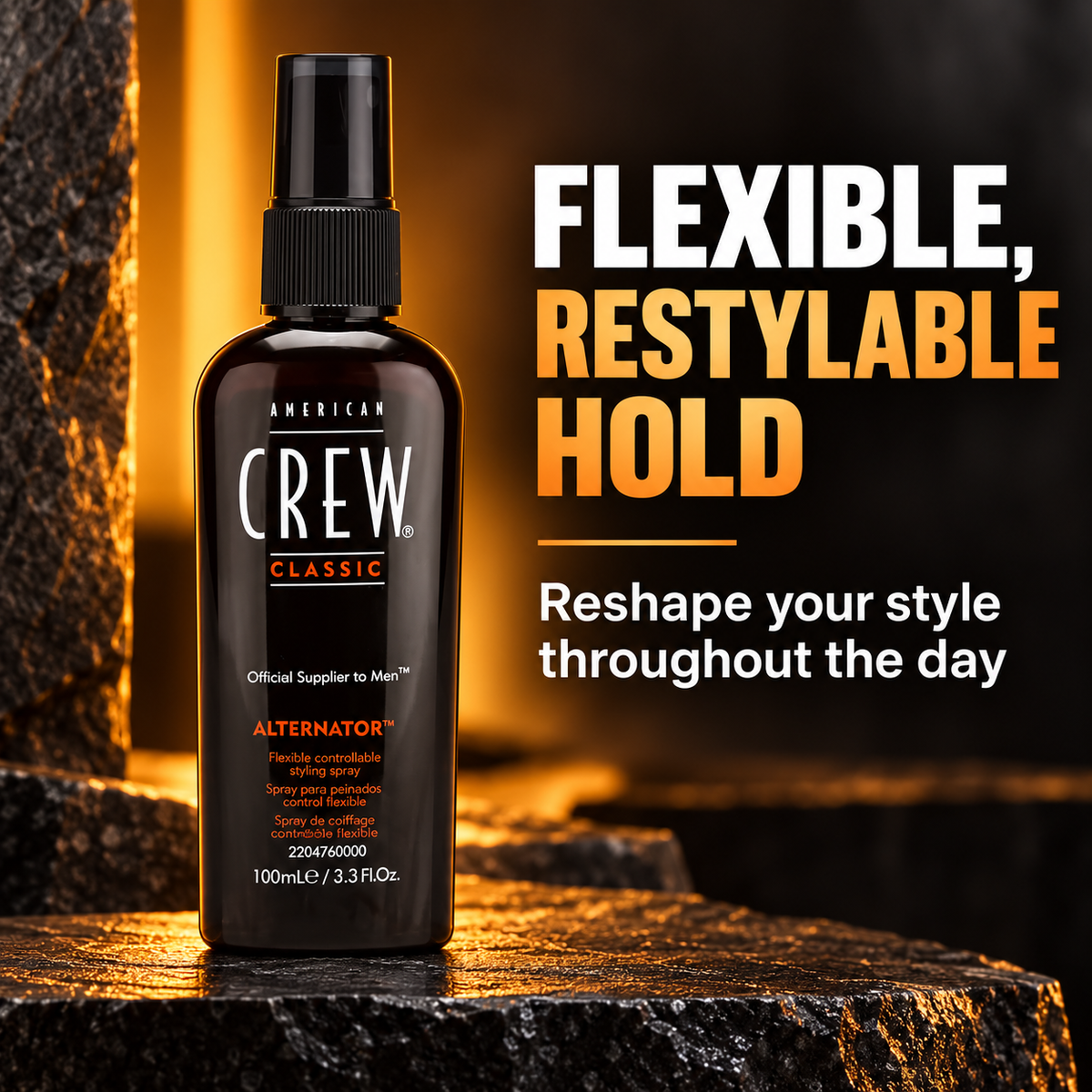 American Crew Alternator 100ml — Flexible restylable hold