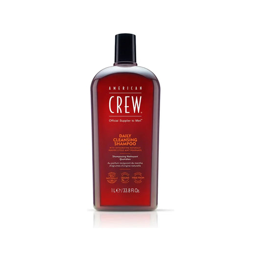 American Crew Daily Cleansing Shampoo bottle on a white background