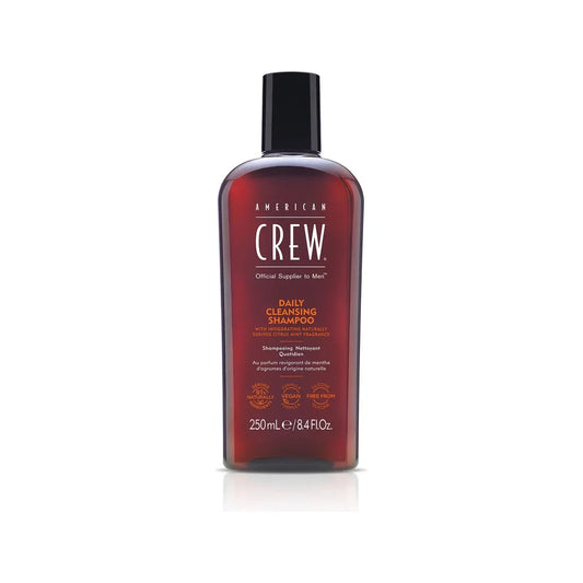 American Crew Daily Cleansing Shampoo packaging detail