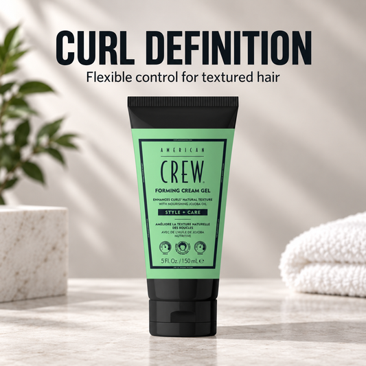 American Crew Forming Cream Gel 150ml — benefit image 1