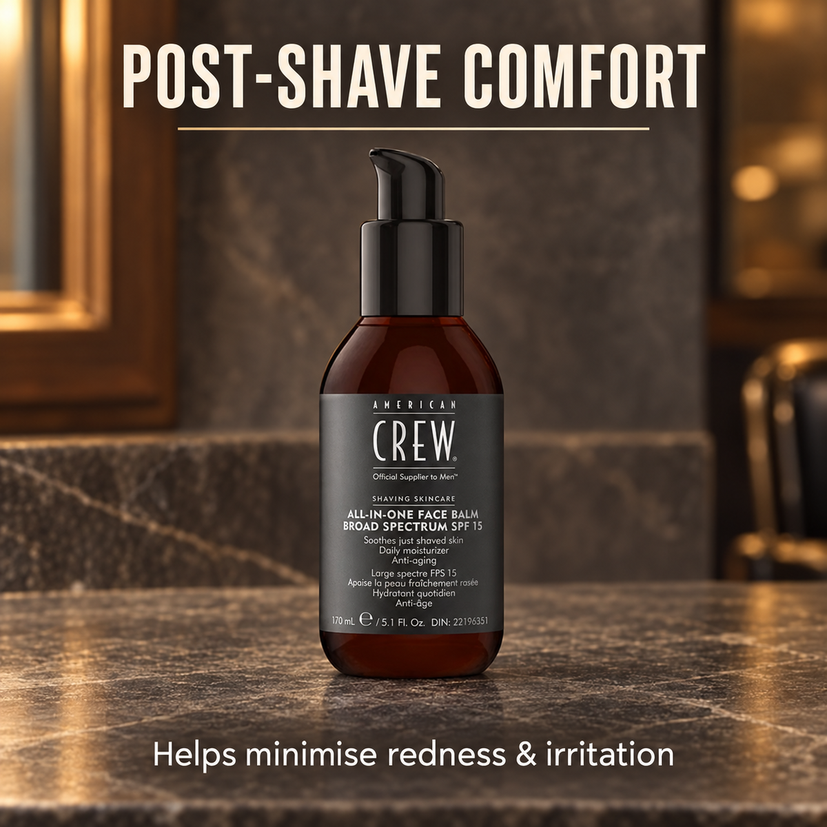 American Crew SSC Face Balm 170ml benefit 3