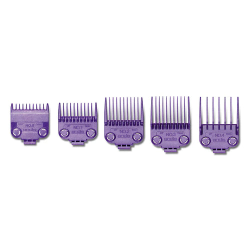 Andis Magnetic Attachment Comb Set 5pc (No.0, 1, 2, 3, 4) - MV hair and beauty