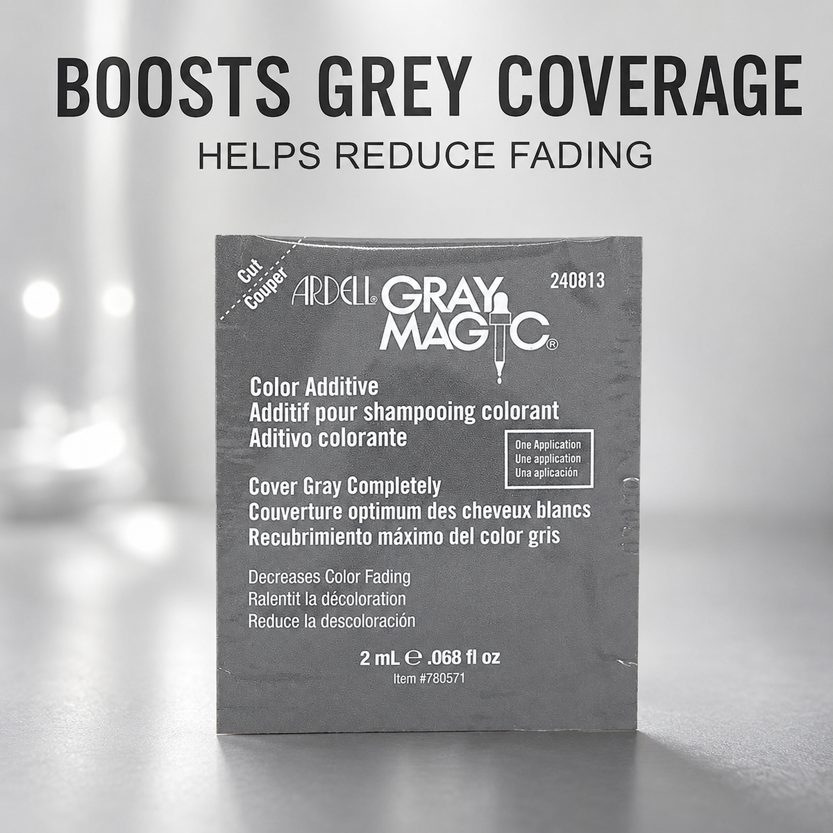 Ardell Gray Magic 2ml colour additive for improved grey coverage and reduced fading