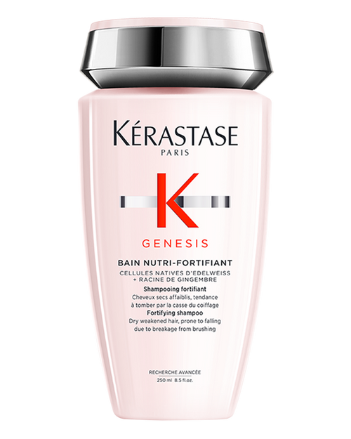 Kérastase Genesis Bain Nutri-Fortifiant 250ml fortifying shampoo bottle, front view