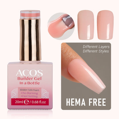 ACOS Hema Free Brush-on Builder Gel (20ml)