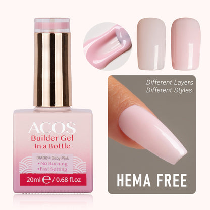 ACOS Hema Free Brush-on Builder Gel (20ml)