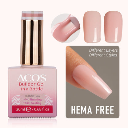 ACOS Hema Free Brush-on Builder Gel (20ml)