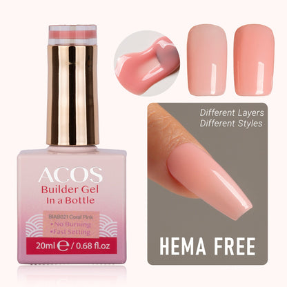 ACOS Hema Free Brush-on Builder Gel (20ml)