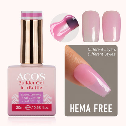 ACOS Hema Free Brush-on Builder Gel (20ml)