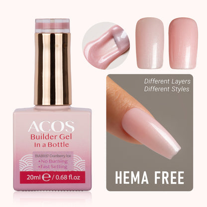 ACOS Hema Free Brush-on Builder Gel (20ml)