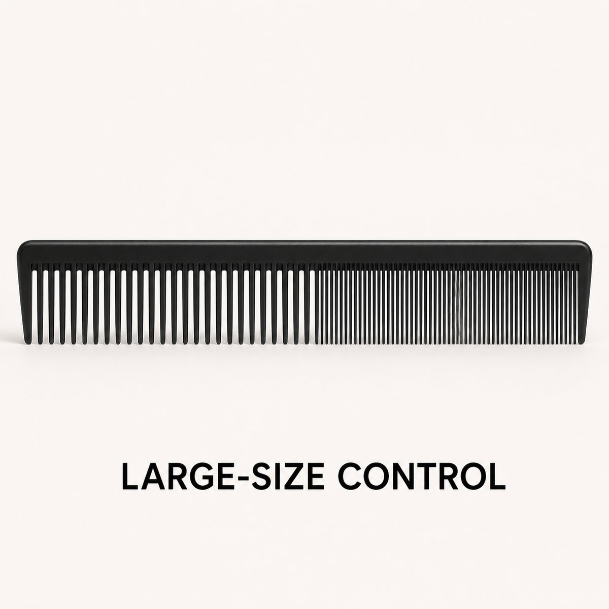 Bymace large cutting comb benefit graphic highlighting large-size control
