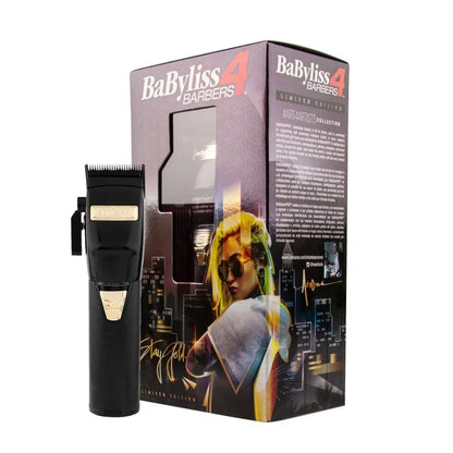 BaBylissPRO BlackFX Lithium Hair Clipper - Stay Gold Sofie Pok - MV hair and beauty