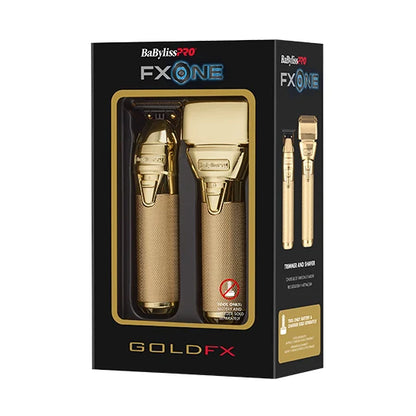 BaBylissPRO FXONE GoldFX Trimmer Shaver Duo - MV hair and beauty