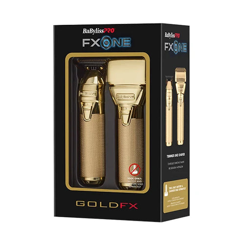 BaBylissPRO FXONE GoldFX Trimmer Shaver Duo - MV hair and beauty