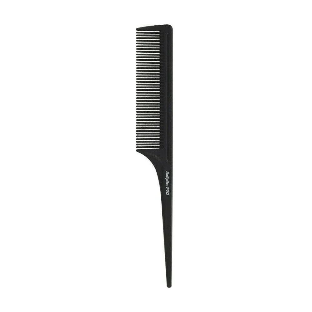 BaBylissPRO Nano Titanium Carbon Tail Comb (BABNTCTAA) - MV hair and beauty