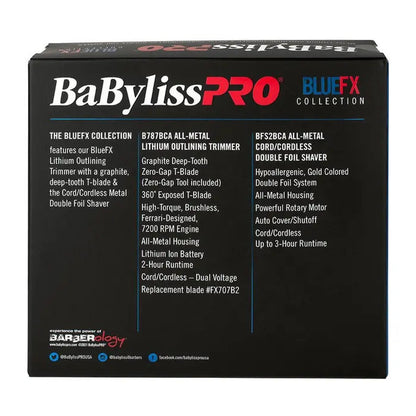 BaBylissPRO Outliner Trimmer And Shaver - Blue