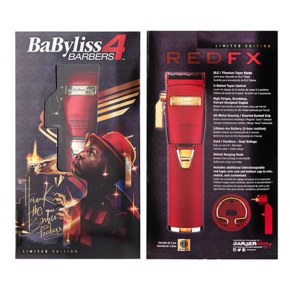 Babylisspro Red Fx Lithium Clipper - MV hair and beauty