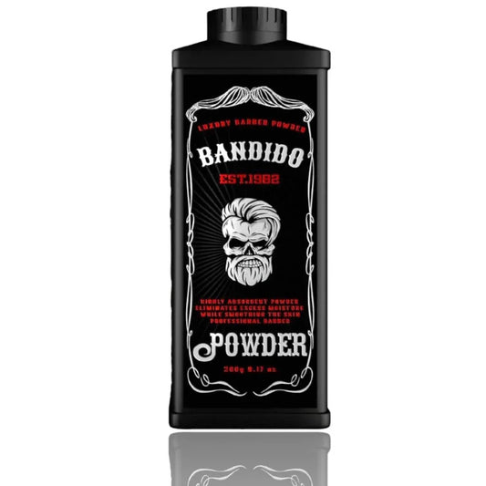 Bandido Barber Talc Powder 260gr | Hairdresser Talcum Powder - MV hair and beauty