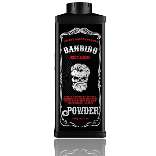 Bandido Barber Talc Powder 260gr | Hairdresser Talcum Powder - MV hair and beauty