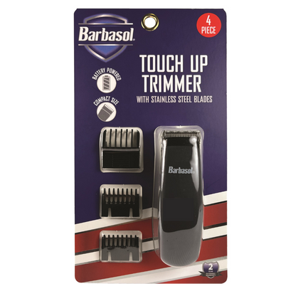 Barbasol Touch Up Trimmer 4-piece retail pack