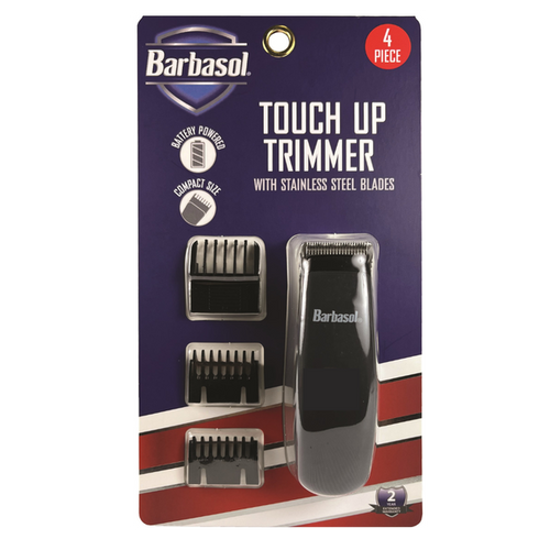 Barbasol Touch Up Trimmer 4-piece retail pack
