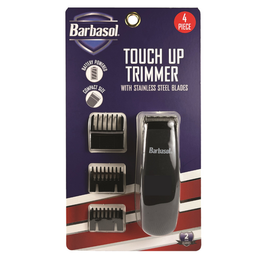 Barbasol Touch Up Trimmer 4-piece retail pack