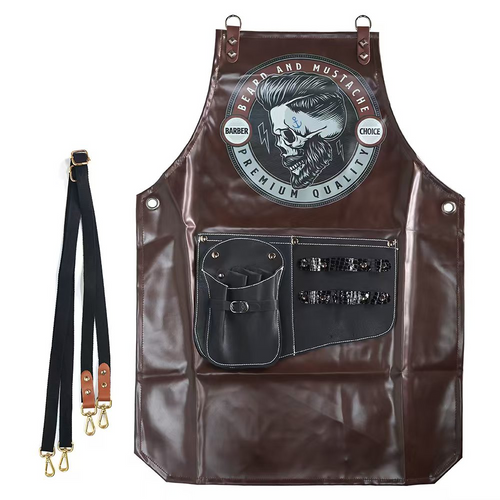 Barber Cutting Apron leather( Barber Choice) - MV hair and beauty