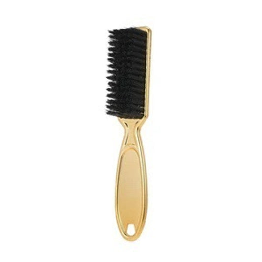Barber fade brush in gold
