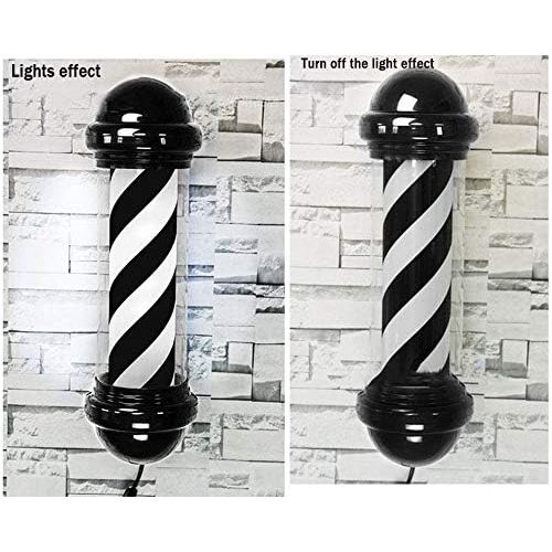 Barber Pole Black and White (Width: 19cm)