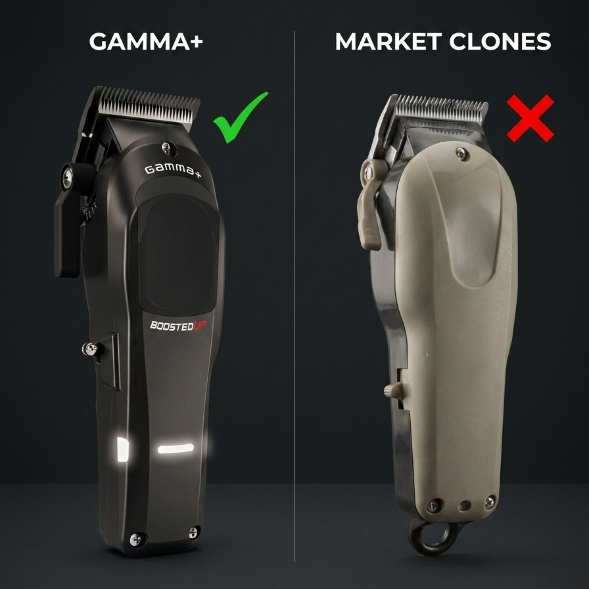 Boosted Gamma Barber Bundle: Precision Grooming Kit Deluxe - MV hair and beauty