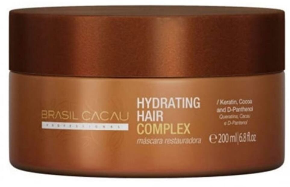 Brasil Cacau Hydrating Hair Complex 200ml mask jar