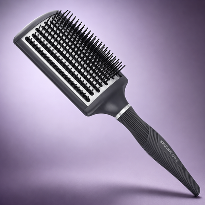 Brushworx Cascade Paddle Brush Mixed Boar Bristle - MV hair and beauty
