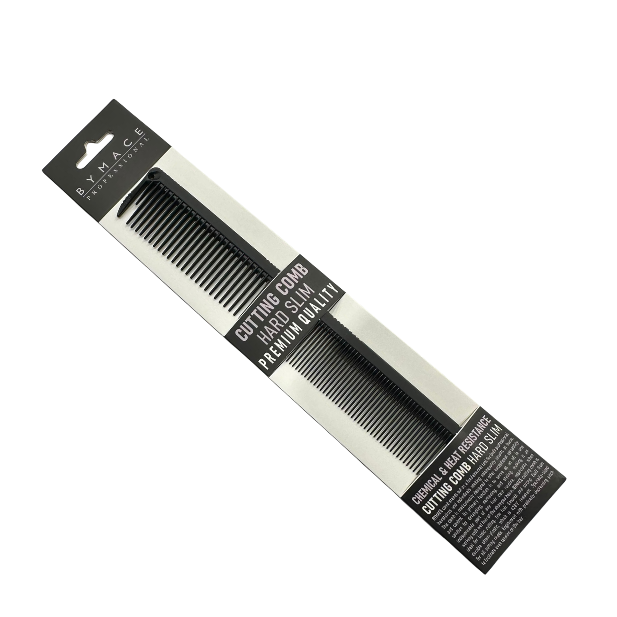 Bymace Professional Comb – Hard Slim Premium Quality - MV hair and beauty