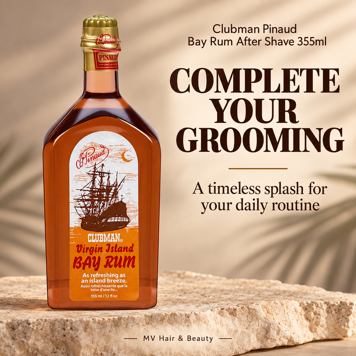 Clubman Pinaud Classic After Shave Splash 355ml – Barbershop Freshness for Men — COMPLETE YOUR GROOMING