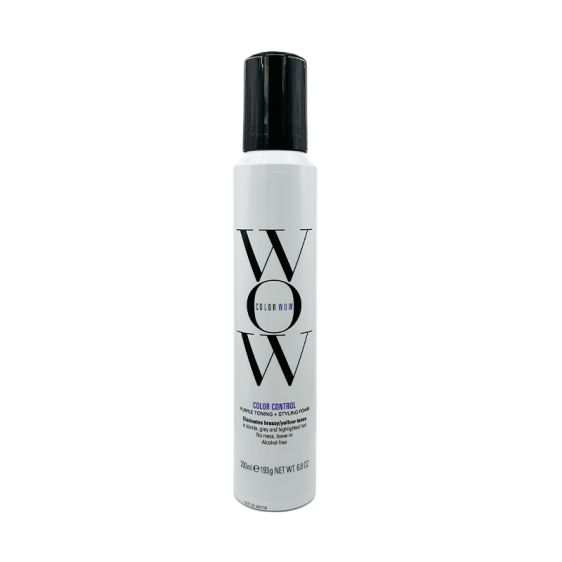 Color Wow Color Control Purple Toning + Styling Foam 200ml - MV hair and beauty